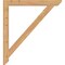 Ekena Millwork Traditional Slat Smooth Bracket, Western Red Cedar, 3 1/2"W x 38"D x 42"H BKT04X38X42TRA06SWR - alternate 2